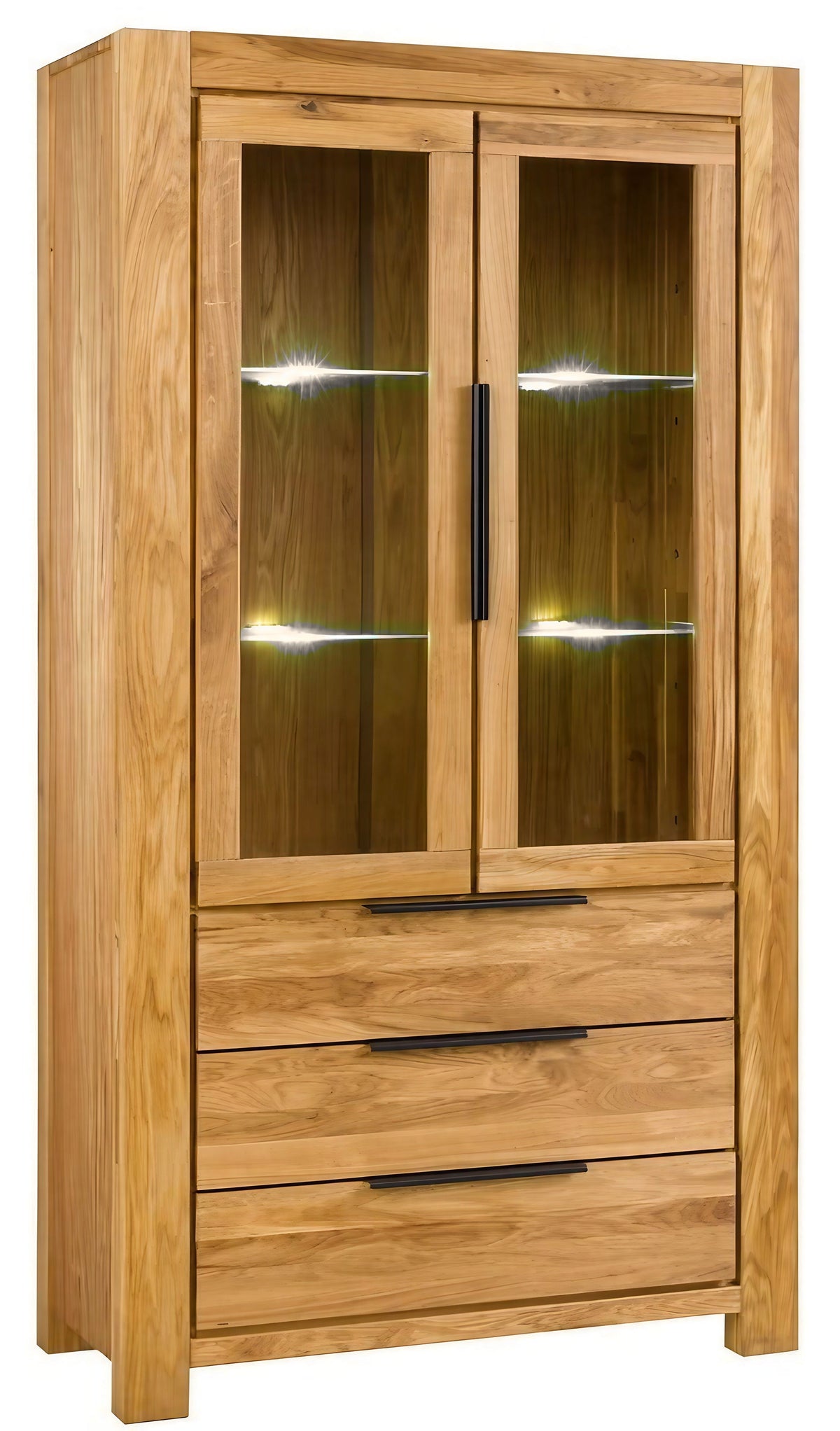 Vitrine double Armand, vue de face