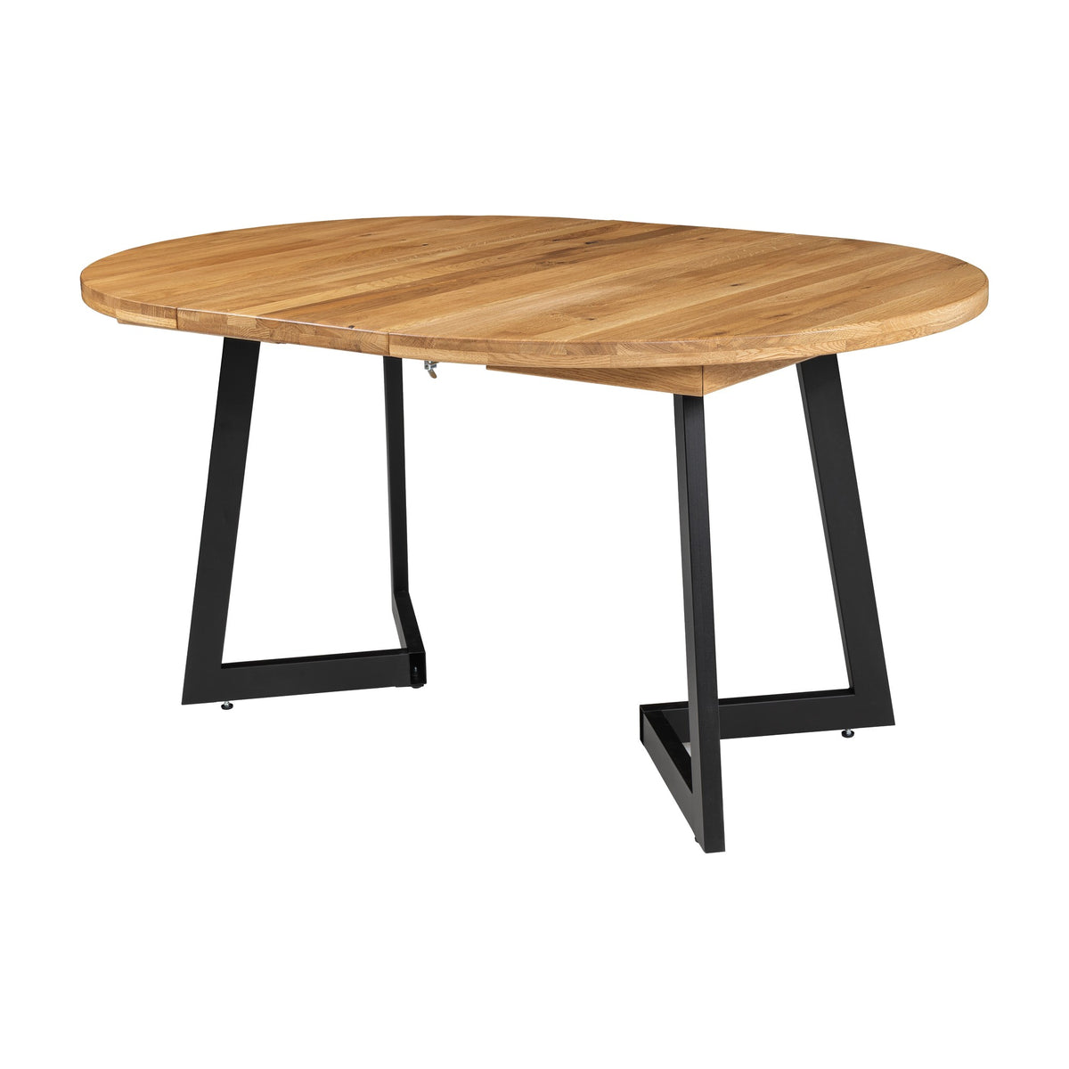 Table ronde Lucie vue de trois quarts